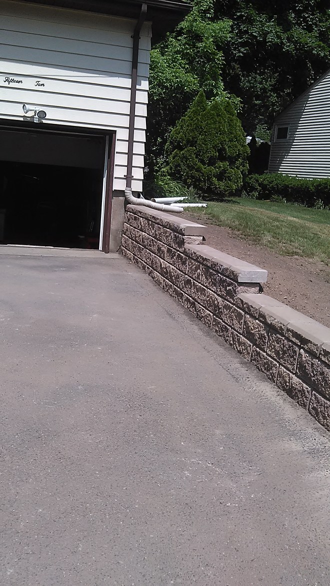retaining wall block
