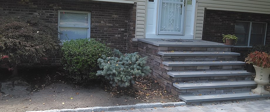 blue stone and cultured stone