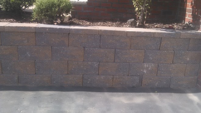 retaining wall block